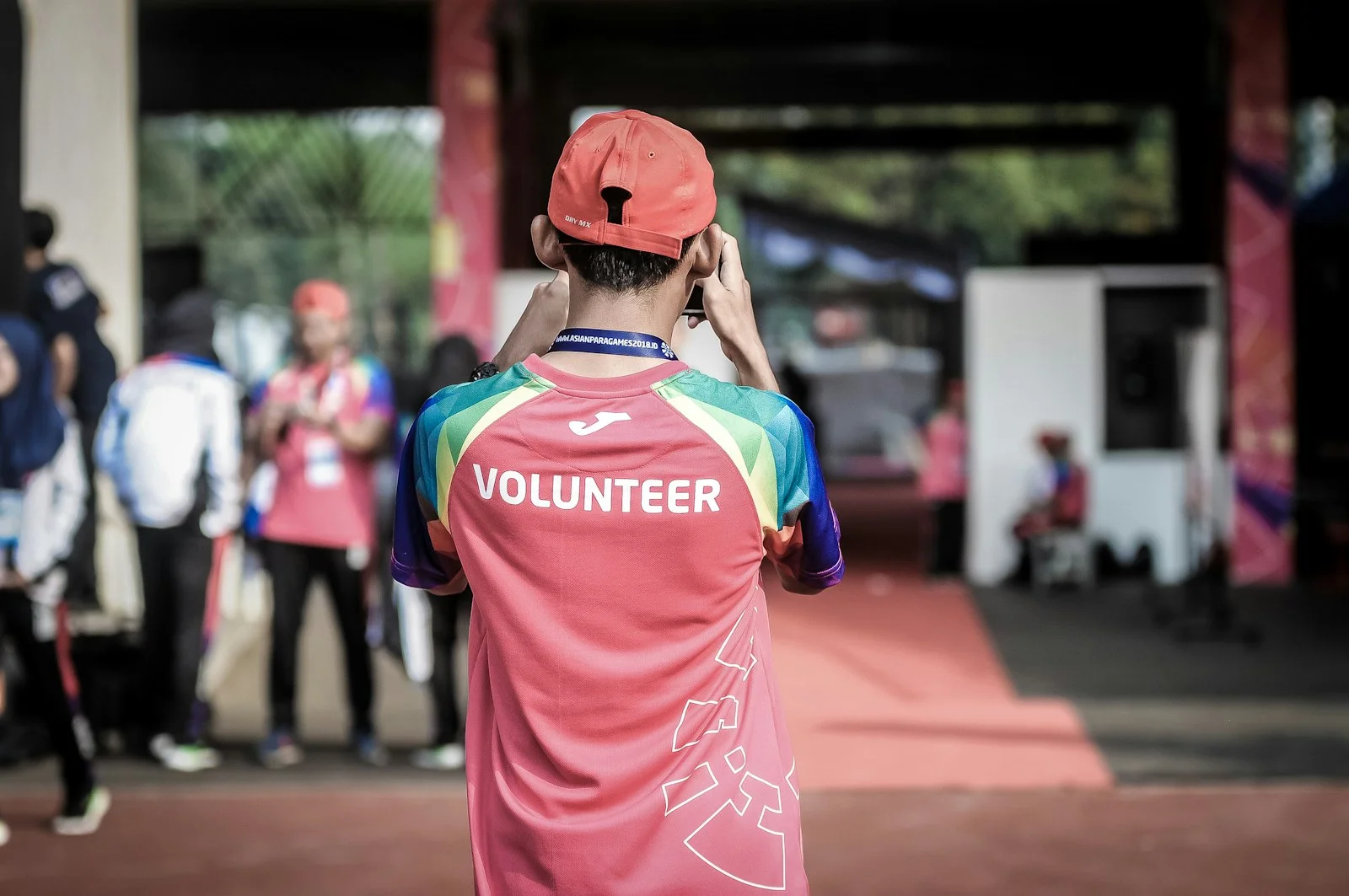 Community volunteers collaborating at a local outreach event