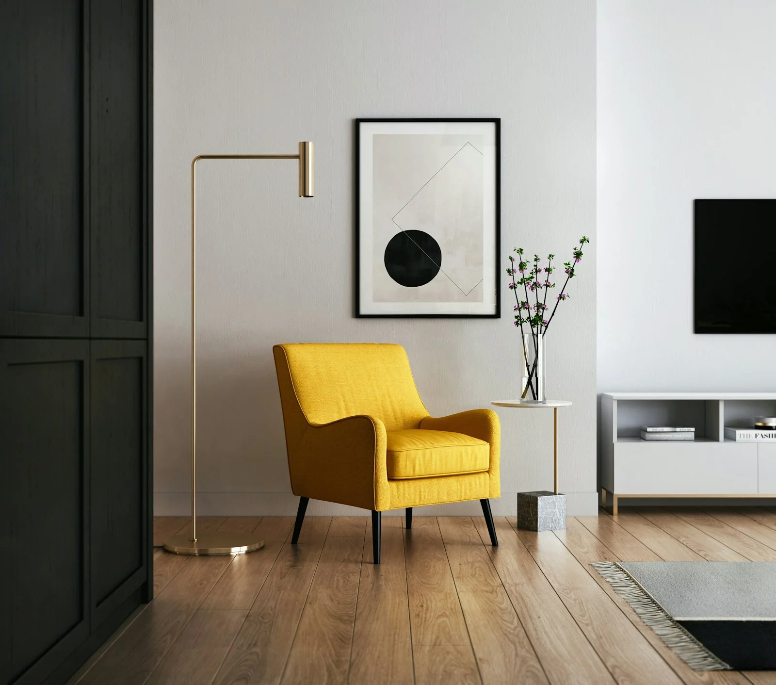 Beautiful home interior design inspiration pinned on a Pinterest board